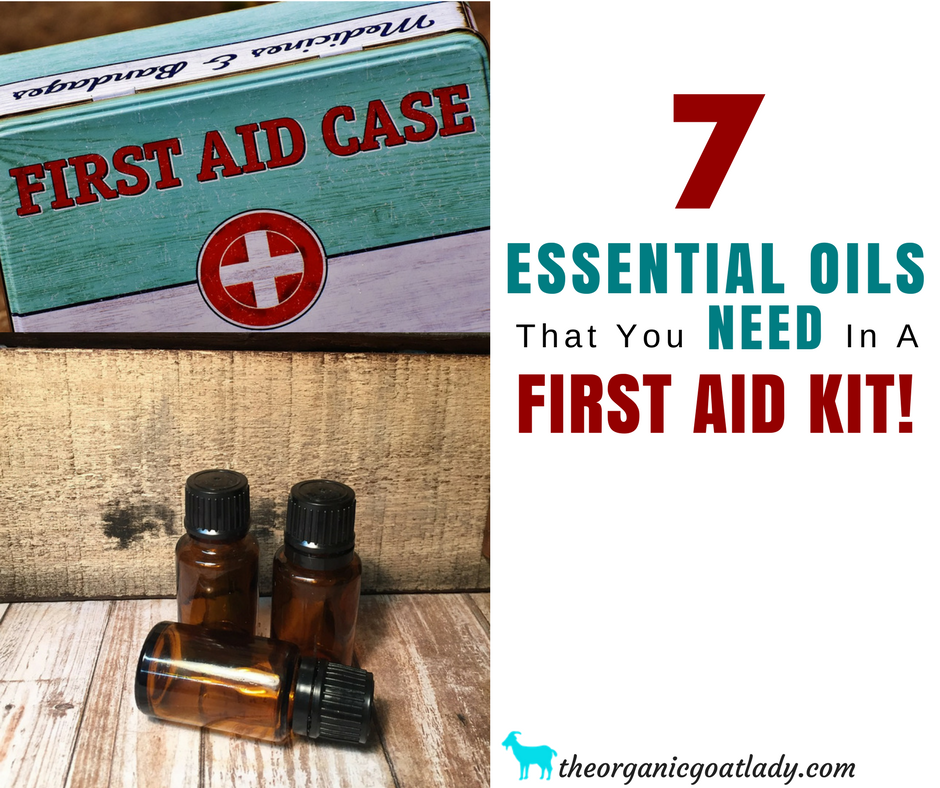 7 Essential Oils That You NEED to Have in Your First Aid Kit! The
