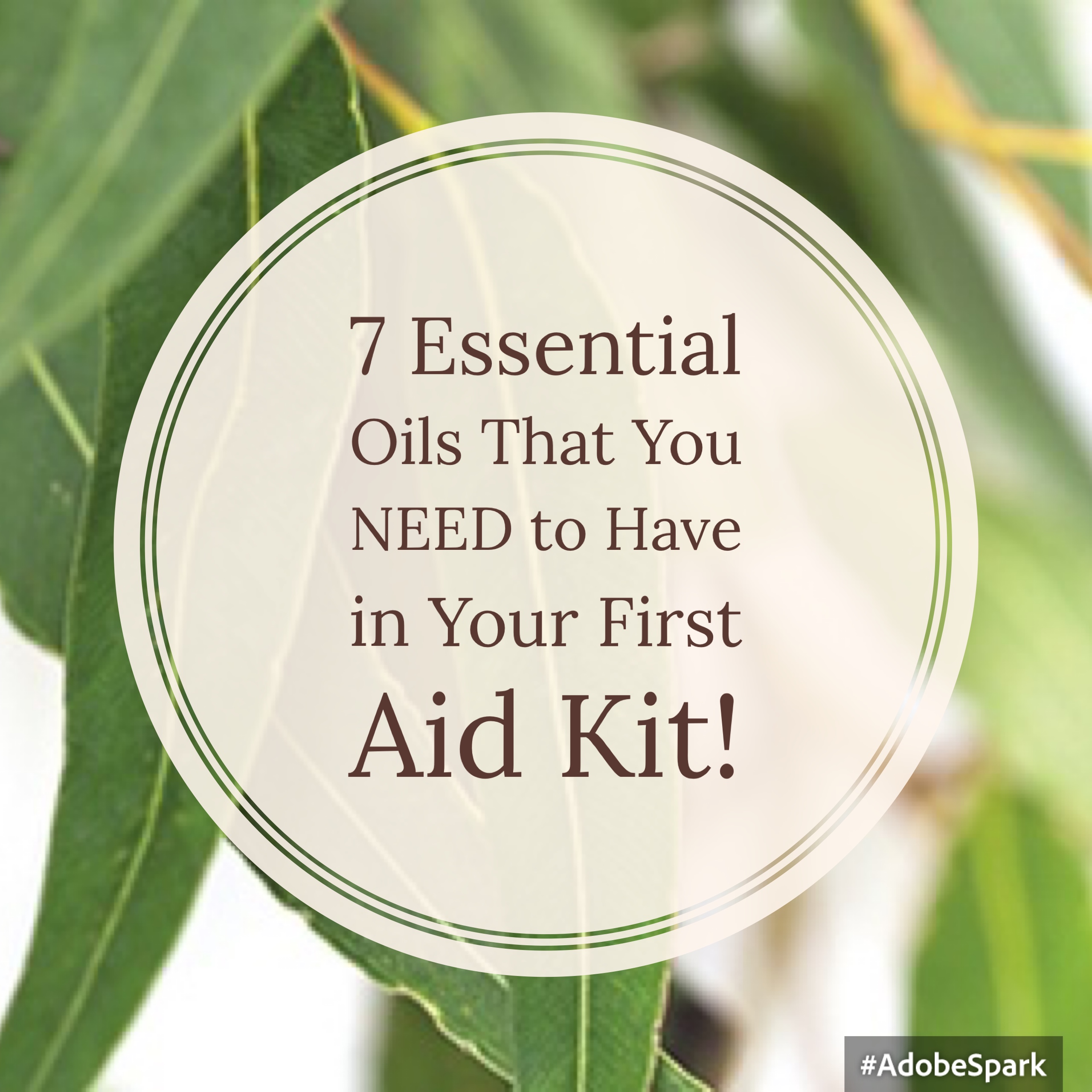 7 Essential Oils That You NEED to Have in Your First Aid Kit