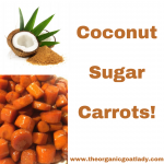 Coconut Sugar Carrots!