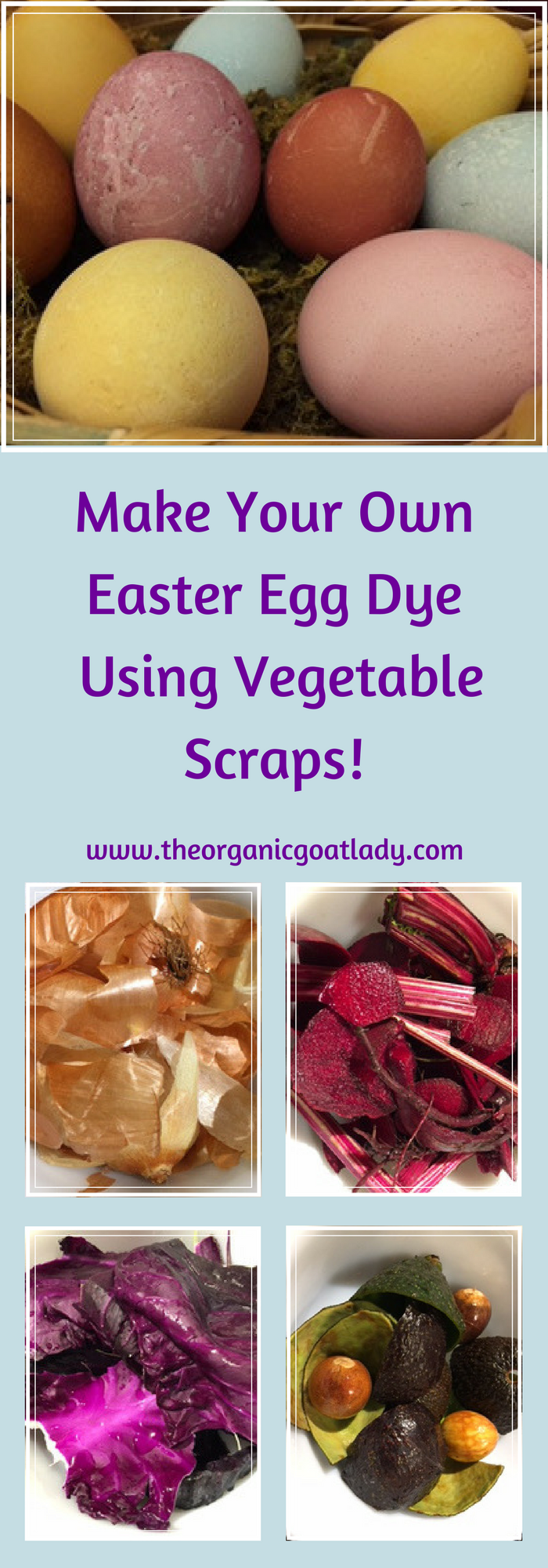 Make Your Own Easter Egg Dye Using Vegetable Scraps!