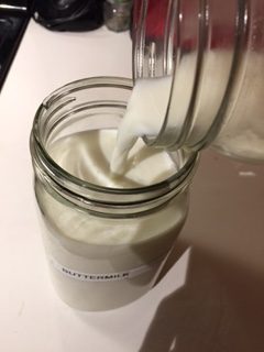 Make Your Own Cultured Goat Milk Buttermilk!