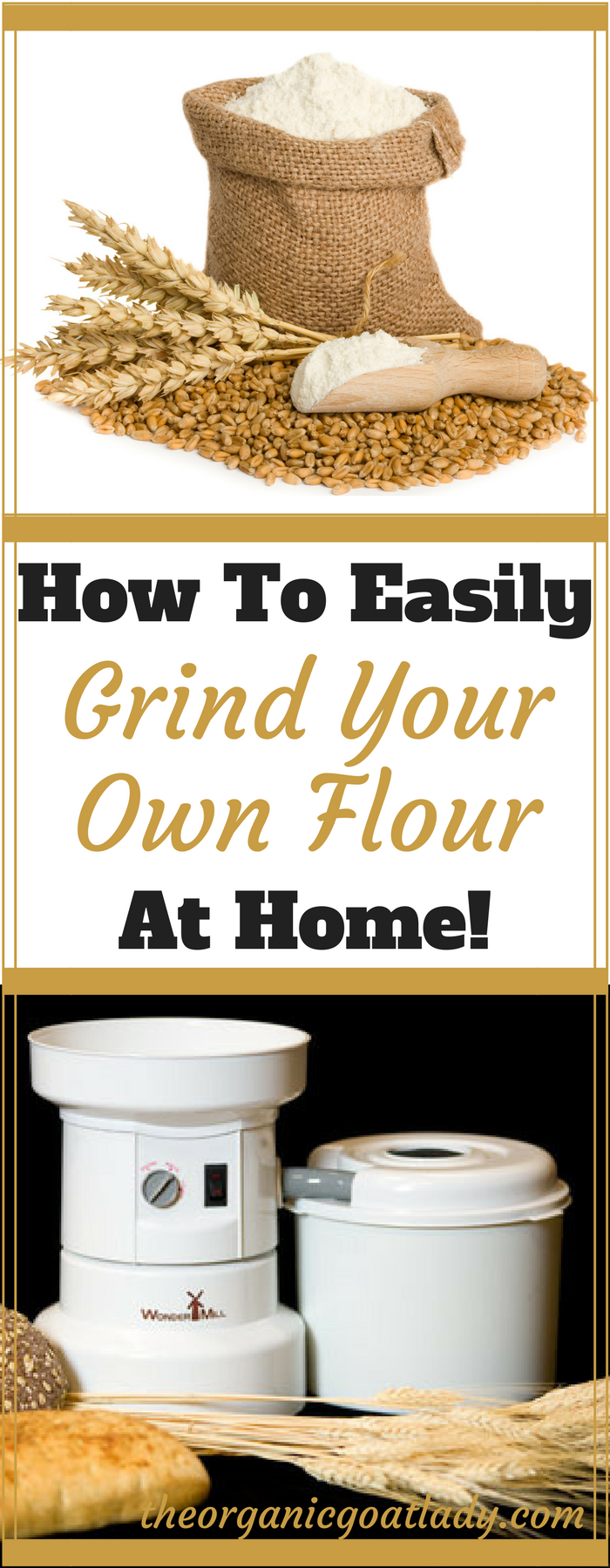 How To Easily Grind Your Own Flours At Home!