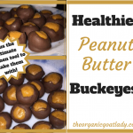 Healthier Peanut Butter Buckeyes!