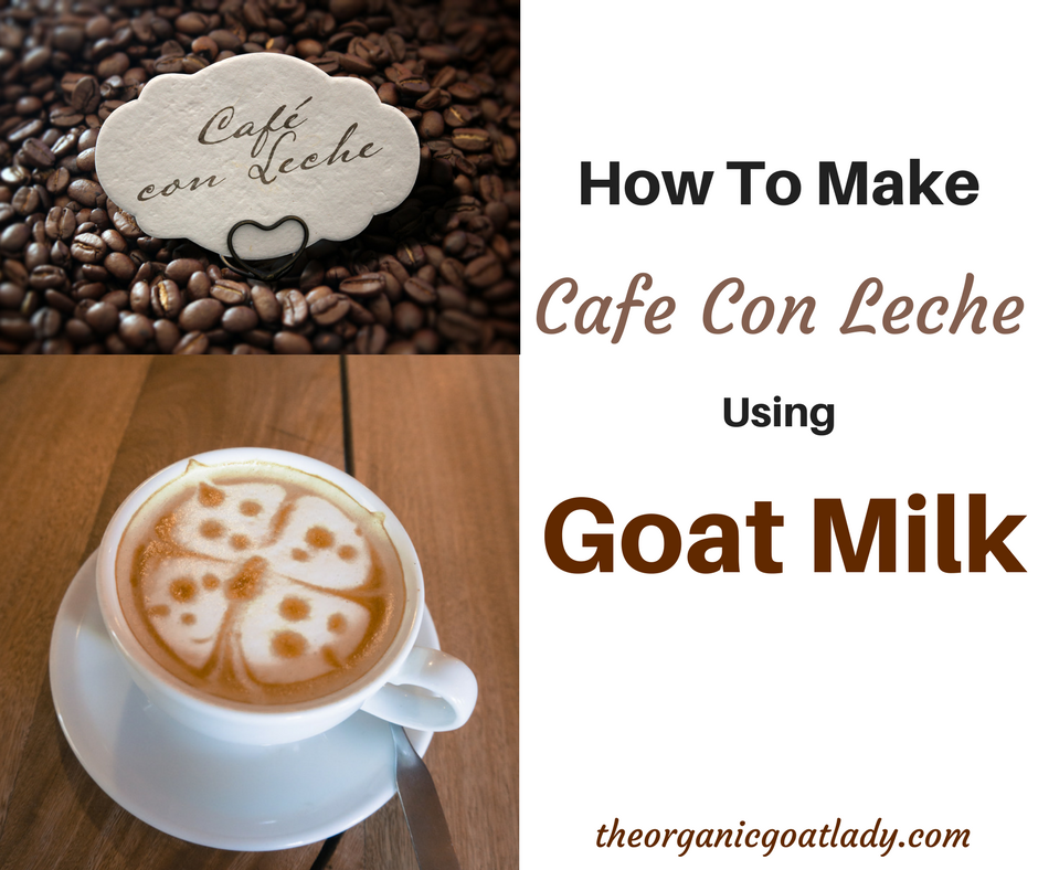 How To Make Cafe Con Leche Using Goat Milk