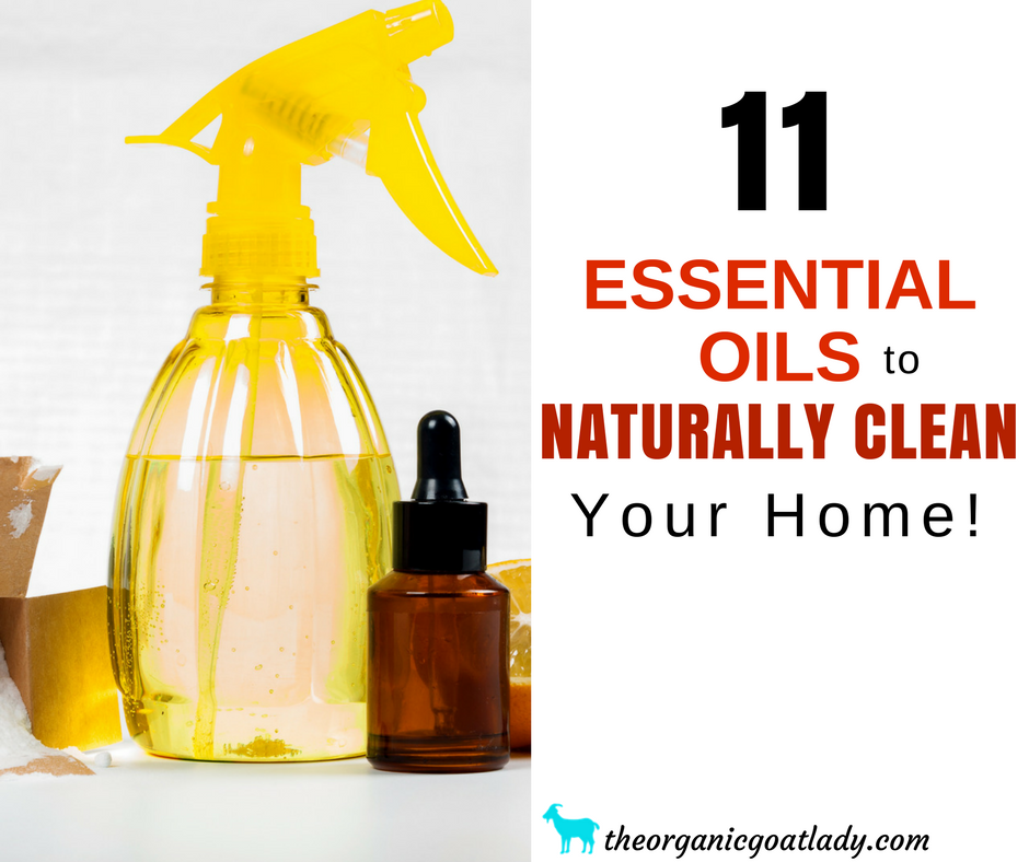 11 Essential Oils For Cleaning Your Home Naturally!