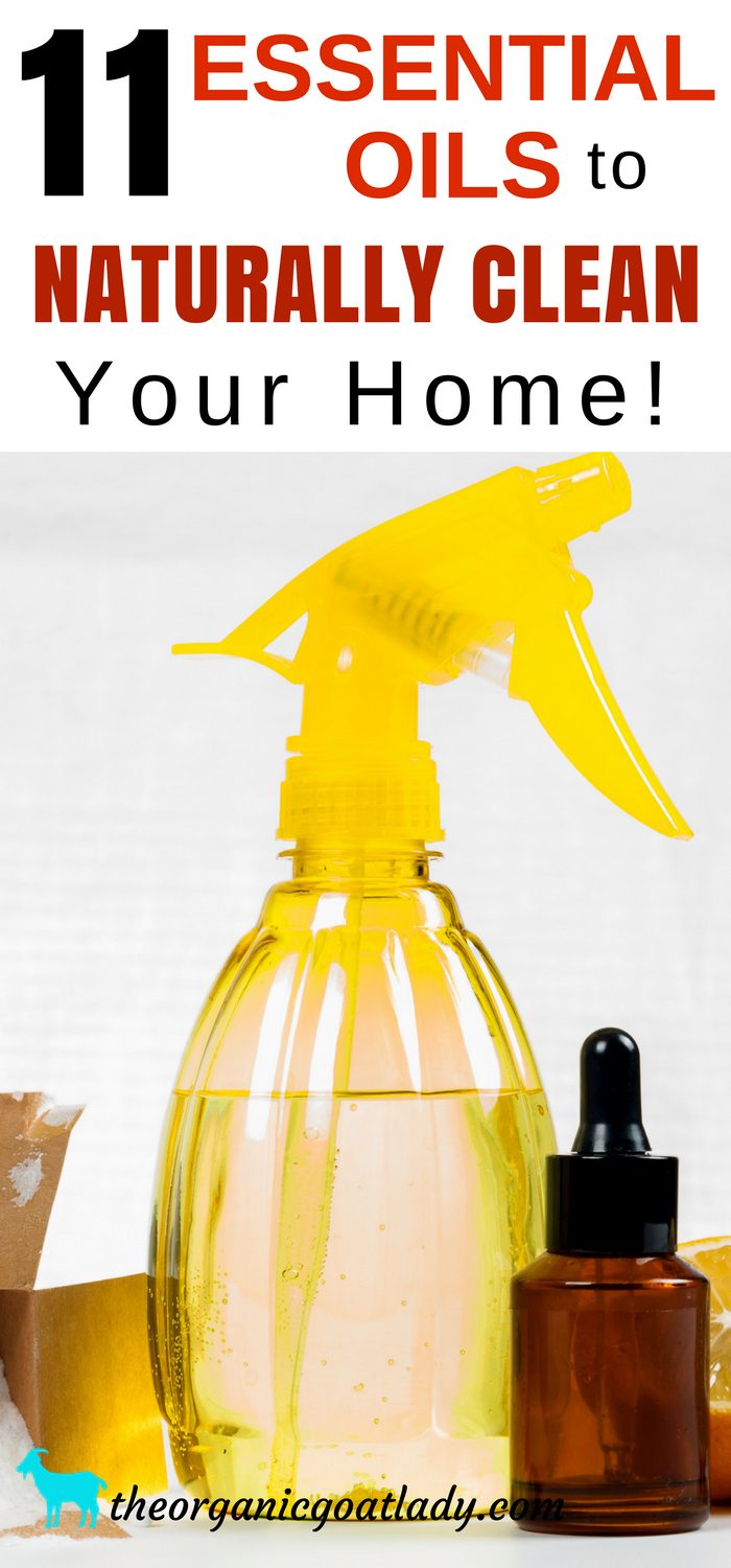 11 Essential Oils To Naturally Clean Your Home