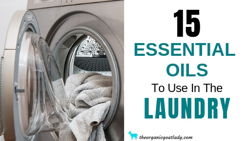 How can we safely use essential oils in our laundry so that they