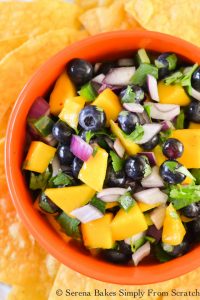 Blueberry Mango Salsa