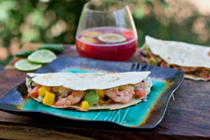 Shrimp Tacos With Mango Salsa