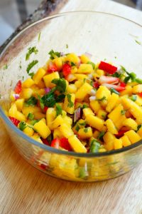 Strawberry Mango Salsa