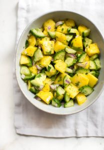 Mango Cucumber Salsa