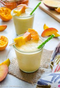 Peach Mango Smoothie