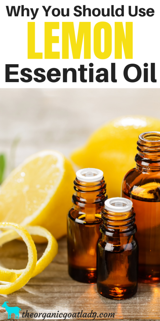 Why You Should Use Lemon Essential Oil - The Organic Goat Lady