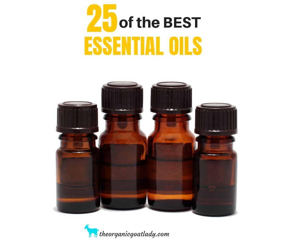 25 of the Best Essential Oils!