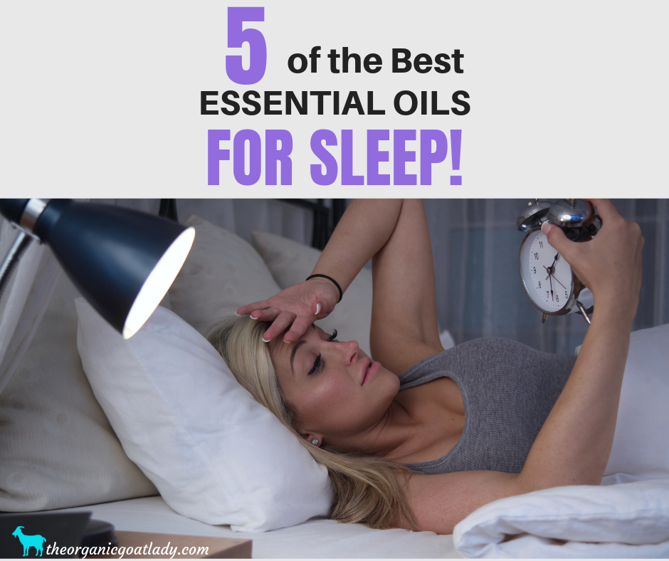 5 of the Best Essential Oils For Sleep